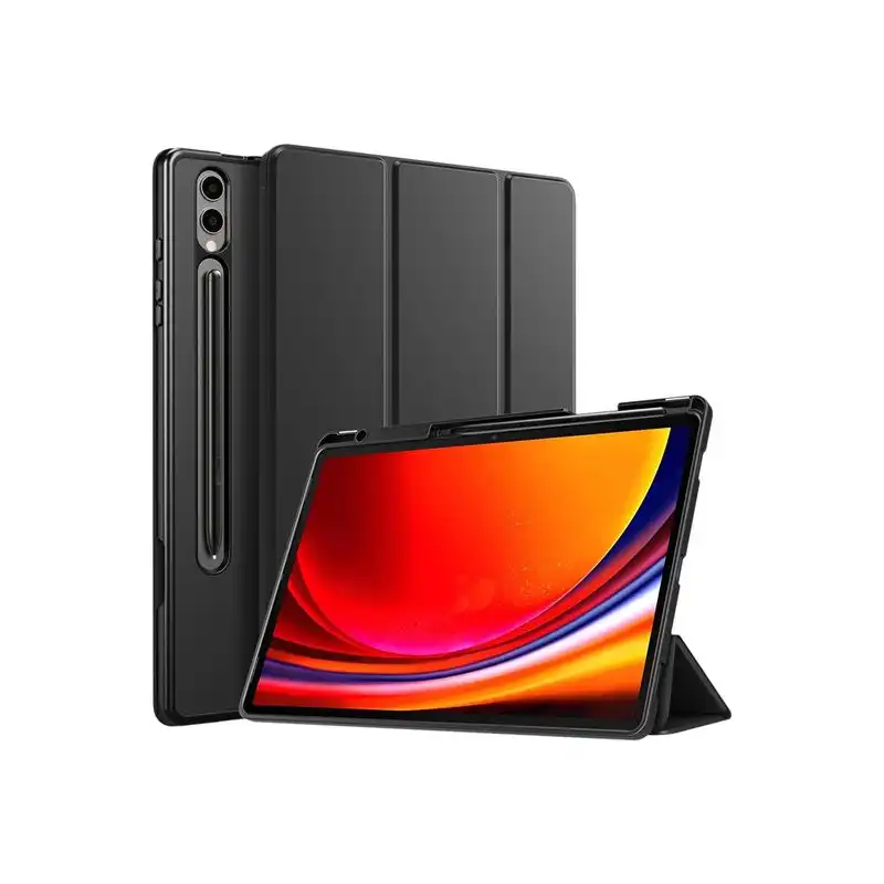 DLH - Étui à rabat pour tablette - pour Samsung Galaxy Tab S9 FE+, Tab S9+ (DY-PS5157)_1